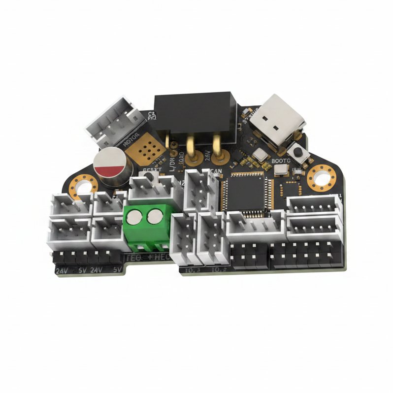 H36 v1.3 Combo High Temperature Resistance Klipper Canbus Tool Board Compatible NEMA14/36mm Motor Onboard TMC2209
