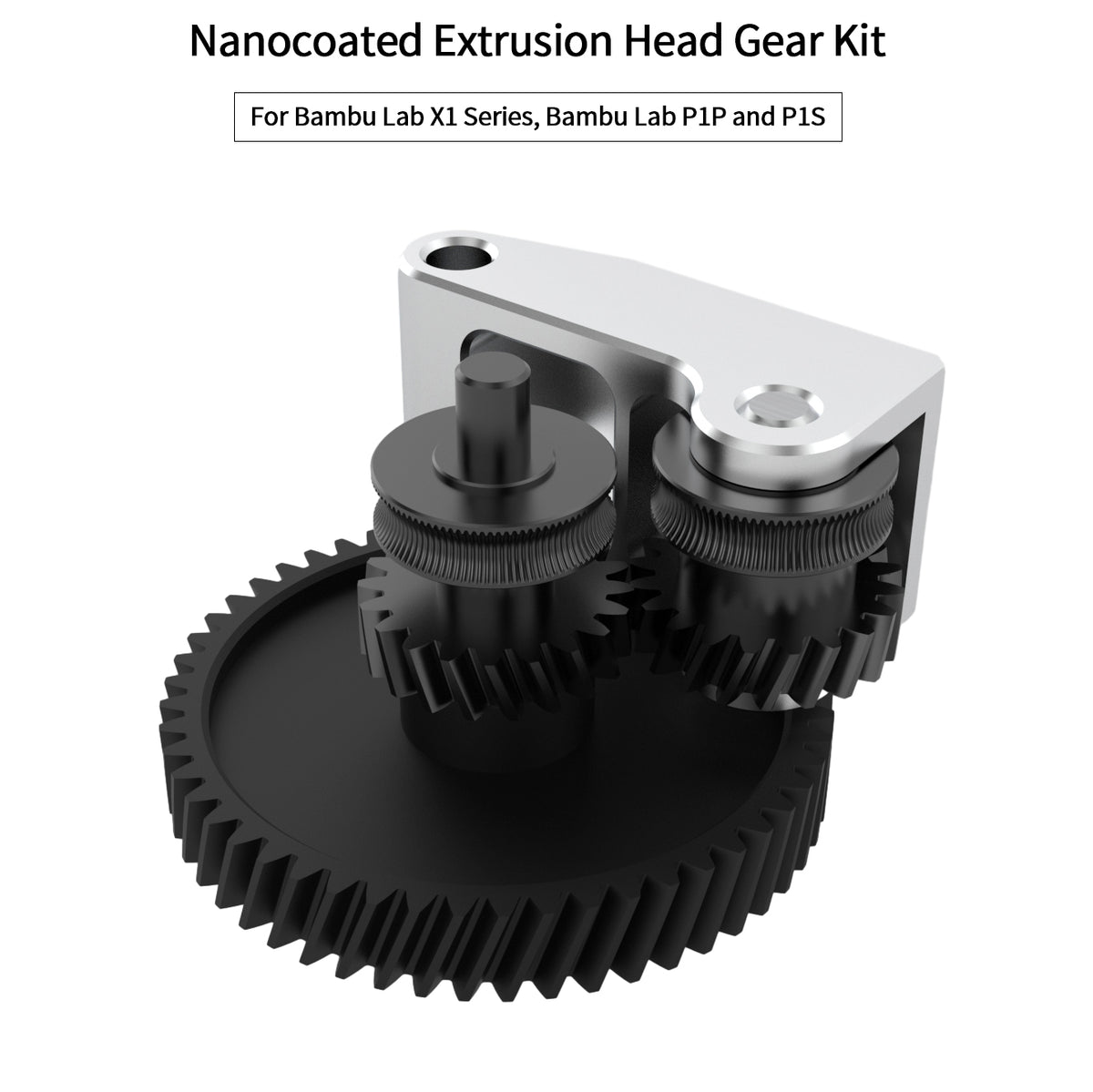 For Bambu X1/P1P CNC Nanocoated Extrusion Head Gear Kit High Quality 3d Printer parts for Bambu 3d Printer