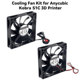 DC 24V 80x15mm Cooling Fan Kit  for Anycubic Kobra S1C / S1 Combo