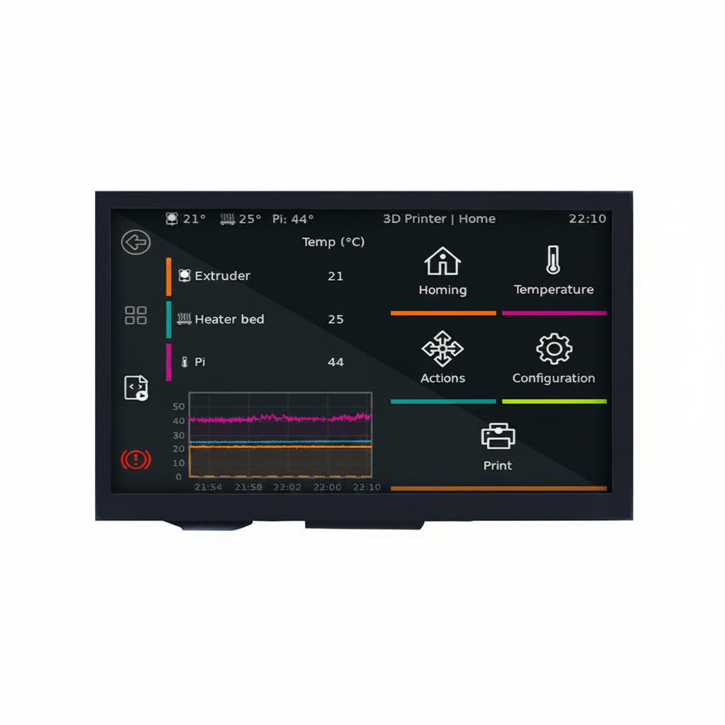7-inch HDMI Display 5-Point Capacitive Touch Screen Supports Raspberry Pi OS / Ubuntu