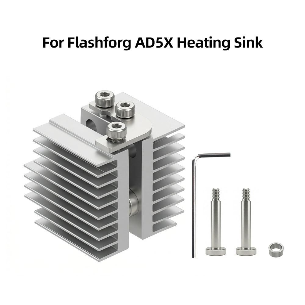 All-Metal Heat Sink for Flashforge AD5X 3D Printer