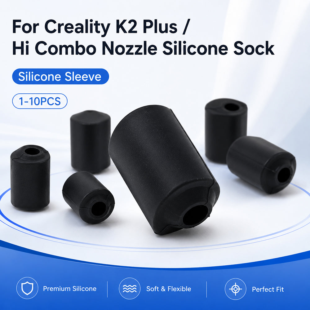 Silicone Sock for Creality K2 Plus and Hi Combo Hotend Heating Block Insulation Cover Heat-Resistant Silicone Nozzle Accessories