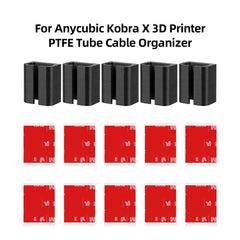 PTFE Tube Cable Organizer for Anycubic Kobra X 3D Printer