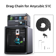 Drag Chain Cable Management Kit for Anycubic Kobra S1C 3D Printer
