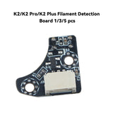 Filament Detection Board  for Creality K2 K2 Pro K2 Plus 3D Printer With White Terminal Connector Extruder Break Detection Replacement