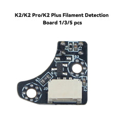 Filament Detection Board  for Creality K2 K2 Pro K2 Plus 3D Printer With White Terminal Connector Extruder Break Detection Replacement