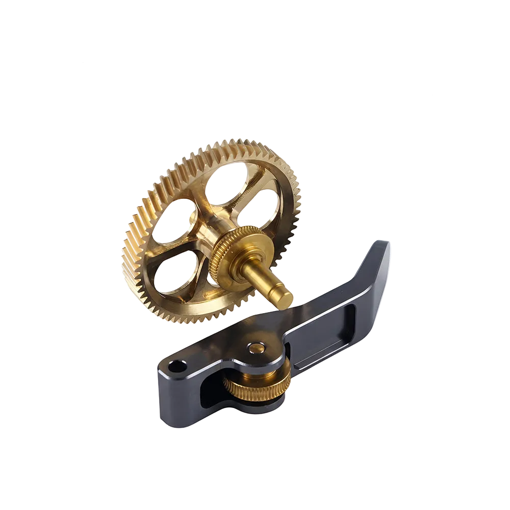 All Metal Hardened Steel Extruder Gear Kit for Bambu Lab A1 A1 Mini