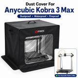 FYSETC Dust Cover for Anycubic Kobra 3 Max 3D Printer Enclosure Waterproof Fireproof Oxford Cloth with Silver Lining Viewing Window