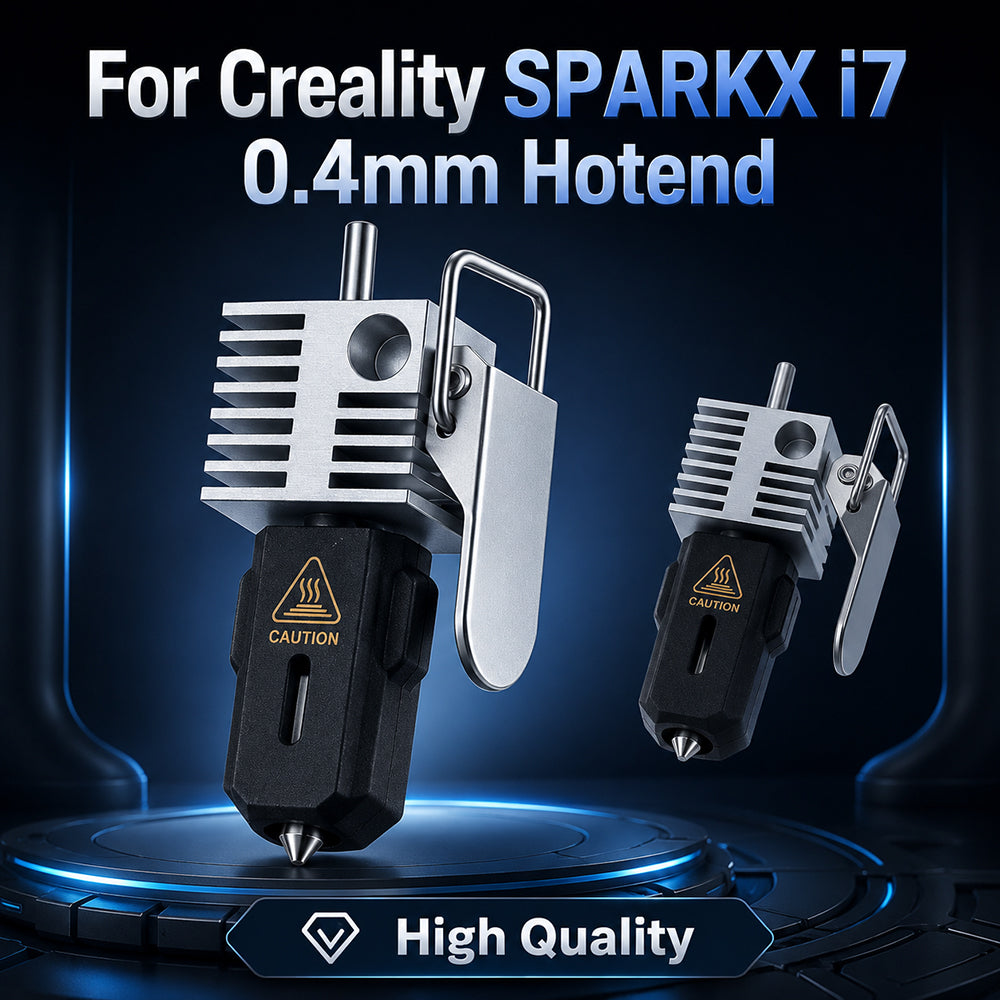 0.4mm Hotend for Creality SPARKX i7  3D Printer Quick Swap All in One Hotend Assembly Replacement Part