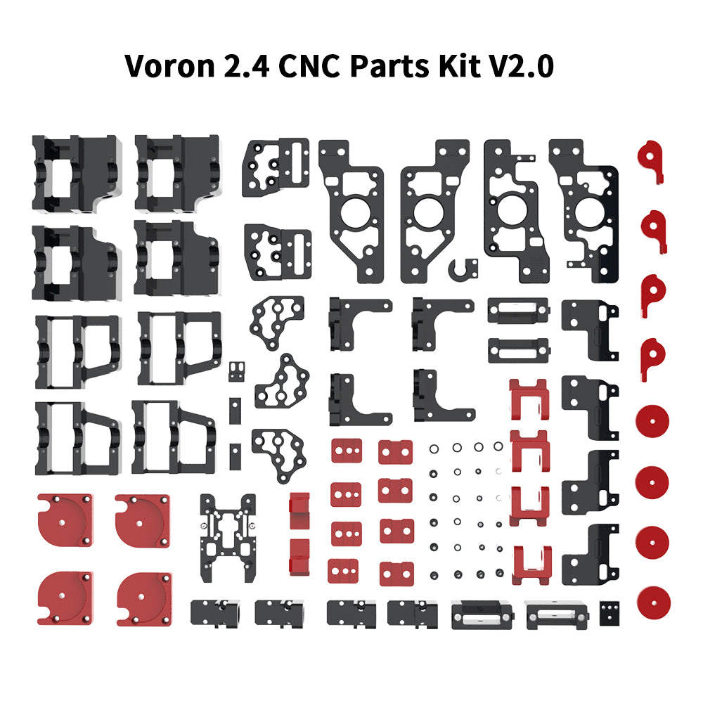 FYSETC Newest Voron 2.4 R2 V2.0 Upgraded Aluminum Alloy Frame Lighter and Tighter 3D Printer Parts CNC Machined Metal Full Part
