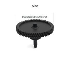 For Bambu A1 MINI CNC POM Nanocoated Hardened Steel Exrusion Head Gear Kit with Aluminum Alloy Handle For Bambu Lab A1 mini 3D printer Accessory