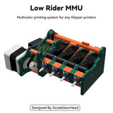 FYSETC Low Rider MMU Kit Multi-Material Printing Upgraded 3D Printer System for Any Klipper Voron SV08 3d Printers