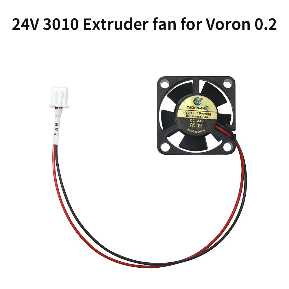 FYSETC 1PCS Hydraulic Fan 24V 3010 Extruder Fan For Voron 0.2 3D Printer Accessories