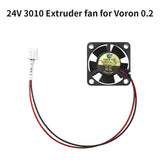 FYSETC 1PCS Hydraulic Fan 24V 3010 Extruder Fan For Voron 0.2 3D Printer Accessories