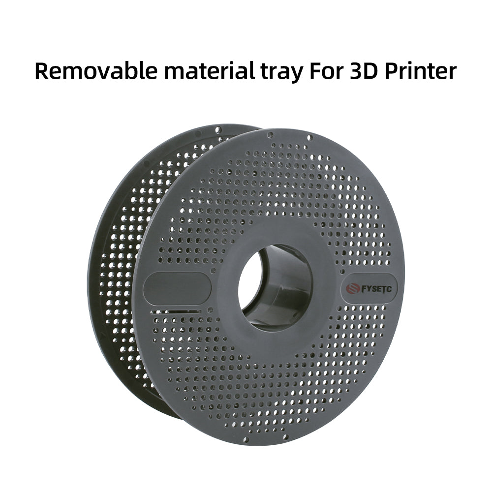 Detachable Reusable Hollow Ventilated Filament Spool Tray For Waste Paper Core Replacement 3D Printer Filament Winding