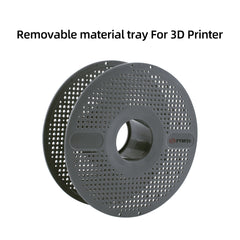 Detachable Reusable Hollow Ventilated Filament Spool Tray For Waste Paper Core Replacement 3D Printer Filament Winding