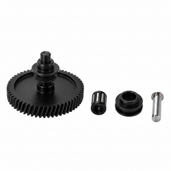 Extruder Gear Kit for Anycubic Kobra 3 Max 3D Printer Dual Gear Drive 1.75mm Filament Black Hardened Steel Replacement Part