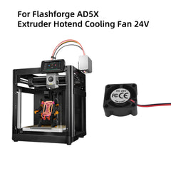24V DC Cooling Fan Replacement for Flashforge AD5X Extruder Hotend High Airflow 3D Printer Accessories
