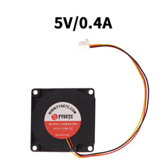 For Prusa MK4/XL 4010 5010 Fan Turbo Blower Fan Double Ball 5V DC Fans for Prusa MK4 XL 3D Printers