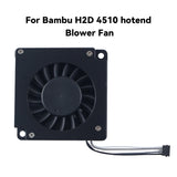 4510 DC 5V PWM Controlled Hotend Blower Fan for Bambu H2D 3D Printer Dual Ball Bearing 4.2CFM 8500RPM Replacement
