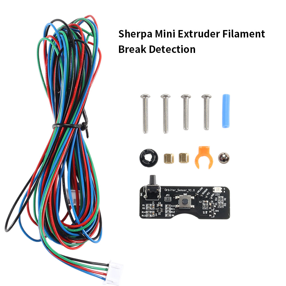 FYSETC Sherpa Mini Extruder 3D Printer Filament Break Detection Module 2.5M Cable Run-out Sensor Material Runout Detector