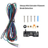 FYSETC Sherpa Mini Extruder 3D Printer Filament Break Detection Module 2.5M Cable Run-out Sensor Material Runout Detector