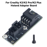 Hotend  Adapter  Board  for Creality K2 K2 Pro K2 Plus With Fixing Screw Extruder Heater and NTC Sensor Connection