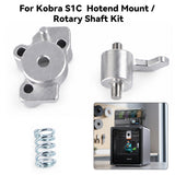Hotend Mount Rotary Shaft Kit with Spring for Anycubic Kobra S1C / Kobra S1