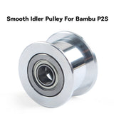 Assembly Smooth Idler Pulley Compatible With Bambu Lab P2S 3D Printer X Y Z Axis Timing Belt Core Drive Replacement