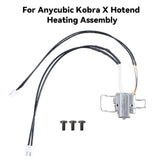 Hotend Heating Assembly Kit for Anycubic Kobra X 3D Printer