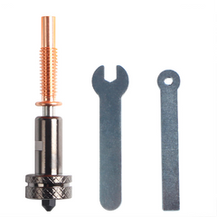 Latest Upgraded High Flow Hotend Voron Integrated Detachable with Hardened Steel 0.4mm Nozzle Titanium/TC4 Material Parts