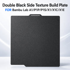 Double Sided Textured PEI Build Plate for Bambu Lab A1 P1P P1S X1 X1C