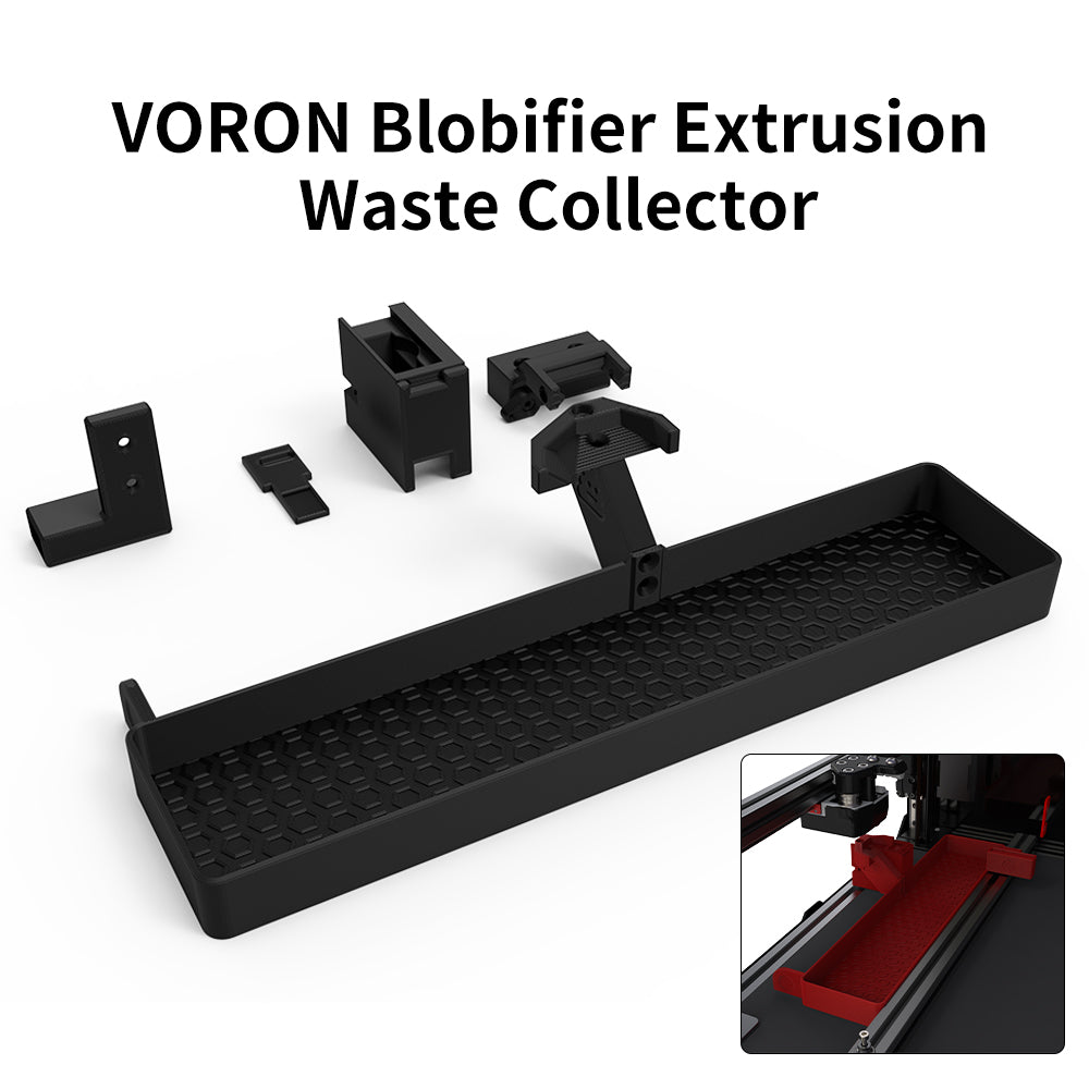 FYSETC Voron Blobifier Extrusion Waste Collector Hotend Nozzle Cleaning 3D Printer Parts with Silicone Nozzle Brush for Voron V2