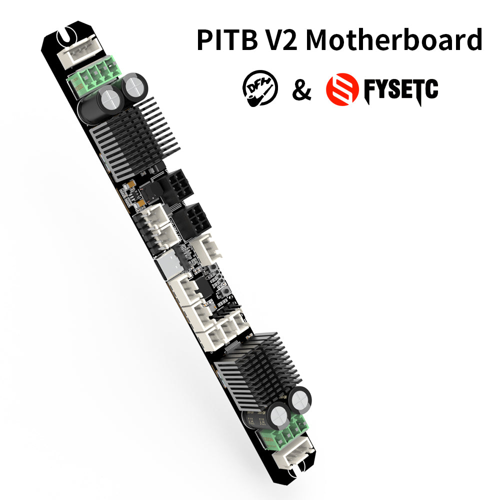 FYSETC & DFH PITB V2.0 Motherboard Based on RP2040 Powerful XY Motor Driver Module with CAN/CANFD Interface Onboard Two TMC5160