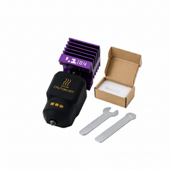 Coating Hotend for Bambu Lab X2D P2S H2S A1 Series 0.2 0.4 0.6 0.8mm Wear Resistant Nozzle with Silicone Sock High Flow 300°C