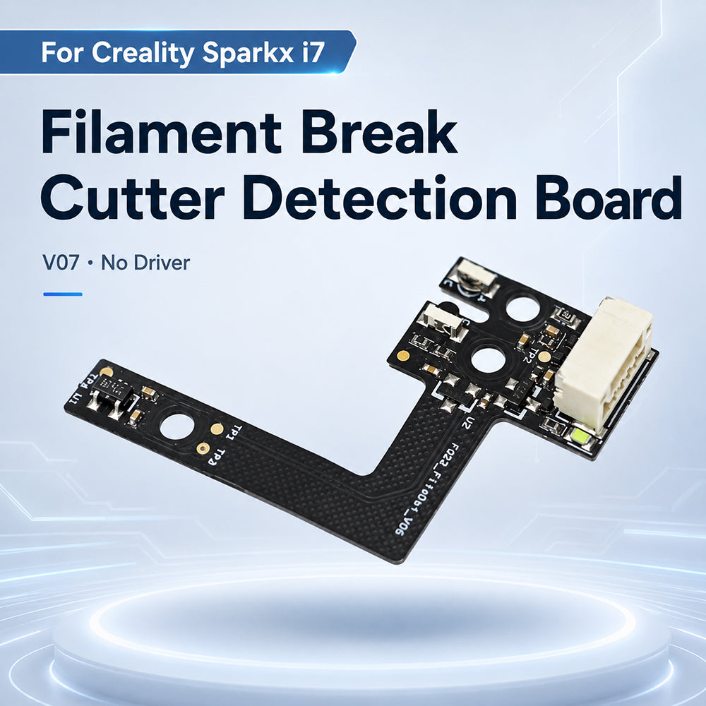 Filament Runout and Cutter Detection Board V07 No Driver for Creality SPARKX i7 3D Printer  Dual Function Sensor Module