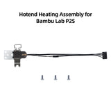 Hotend Heating Assembly for Bambu Lab P2S, 180mm Total Length, with Mounting Screws, Complete Heater and Thermistor Unit for 3D Printer