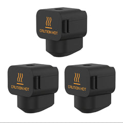 3pcs Silicone Sock for Bambu Lab A2L 3D Printer Hotend 300°C Heat Resistant Thermal Insulation Cover Replacement