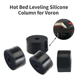 4 pcs FYSETC Voron Black Rubber Feet Hotbed Protector Cushion Damping for Voron 2.4 R2 Voron Trident 3d Printers