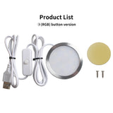 For Bambu Lab Multi-color Led Remote Control/Button/Mobile Phone Control Lighting Kit 3D Printing RGB Led Model