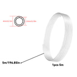 Low Resistance Star Shaped PTFE Tube for 1.75mm Filament 5 Meter  Teflon Tube 260°C Heat Resistant for 3D Printer