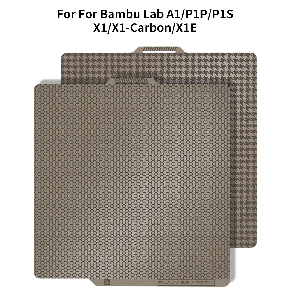 3D Printer Steel Sheet PEl Honeycomb Sheet PEI Build Plate For Bambu Lab Kit and Creality Series