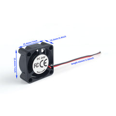 24V DC Cooling Fan Replacement for Flashforge AD5X Extruder Hotend High Airflow 3D Printer Accessories