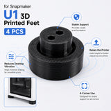 Anti Vibration Feet for Snapmaker U1 3D Printer 4Pcs TPU Shock Absorber Pads Non Slip Rubber Feet for Printer Base Stand