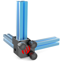 FYSETC CNC metal Right Angle Ruler for Voron V0 3D Printer 15/20 Micron Salad Fork Rigrat 2.4 Profile Installation Helper