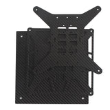 Carbon Fiber Texture support plate and Build Plate Bracket Kit for LH Stinger 3D Printer