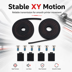 XY Axis Belt Kit for Bambu Lab X2D 3D Printer