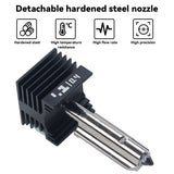 0.4mm Detachable Hardened Steel Nozzle Hotend Kit for Bambu Lab P2S 3D Printer With Spanner Tools High Flow Printing Replacement