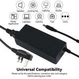 Switching Adapter 24V 4A for AMS 2 Pro Bambu Lab 3D Printer AC DC Adapter 5.5x2.1mm US/UK Plug 96W for Drying Function