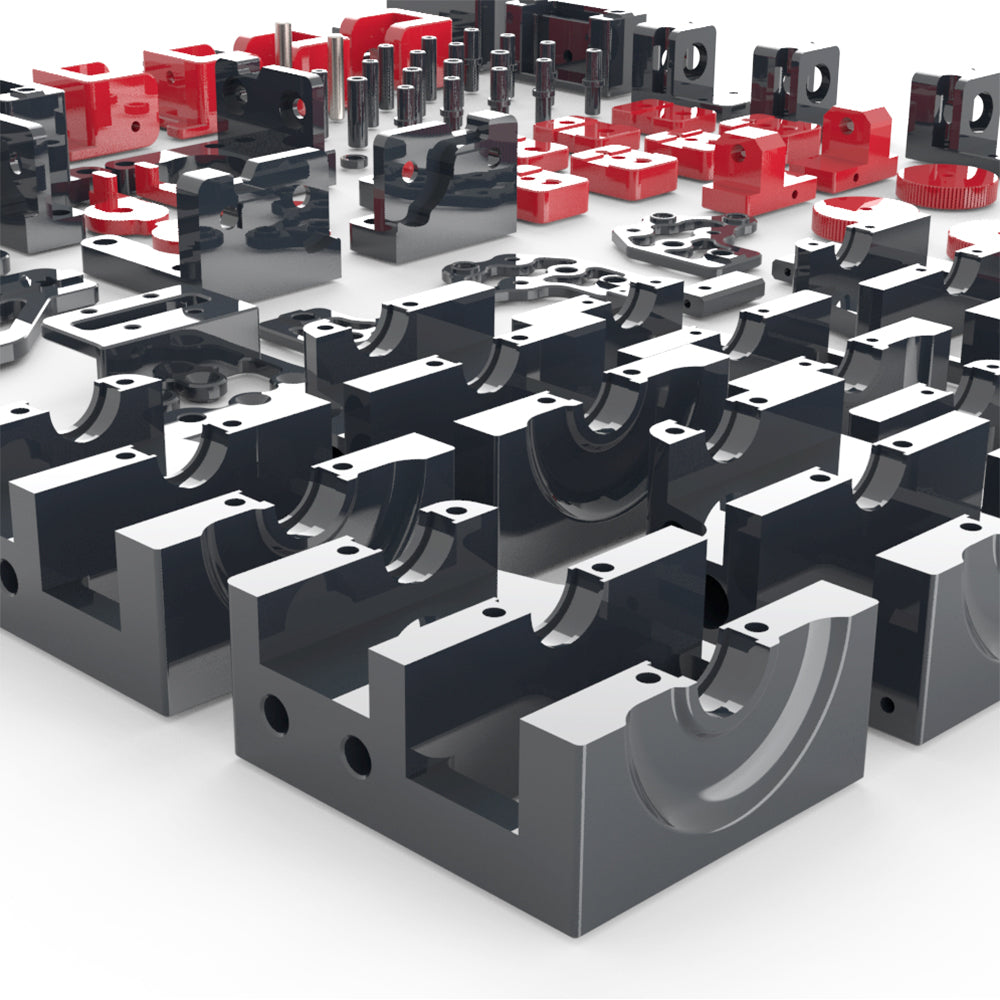 FYSETC Newest Voron 2.4 R2 V2.0 Upgraded Aluminum Alloy Frame Lighter and Tighter 3D Printer Parts CNC Machined Metal Full Part FYSETC Newest Voron 2.4 R2 V2.0 Upgraded Aluminum Alloy Frame Lighter and Tighter 3D Printer Parts CNC Machined Metal Full Part